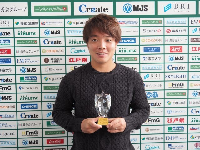 『SBGヒーロー2016』を受賞した高木善朗。