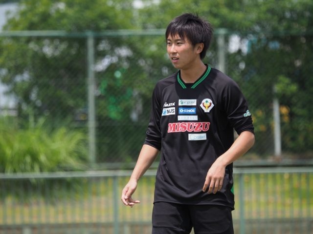 U‐18日本代表で10番を背負う藤本寛也。