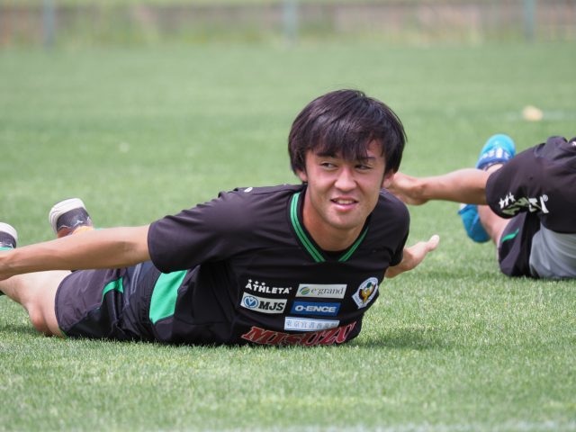 天皇杯のジェフユナイテッド千葉戦で、ようやくプロデビューを果たした林昇吾。