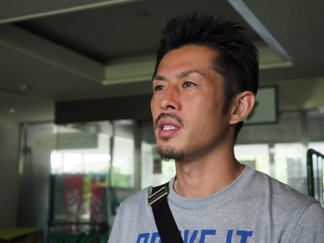 2試合連続で先発出場している田村直也。