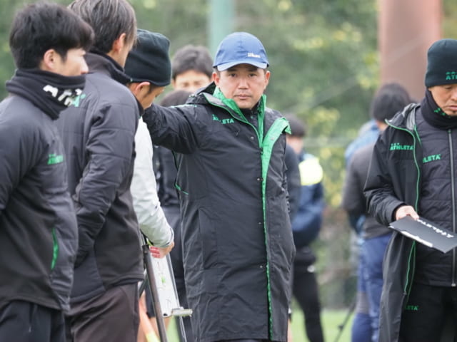永井秀樹監督の視線は、2年目の来季へ。