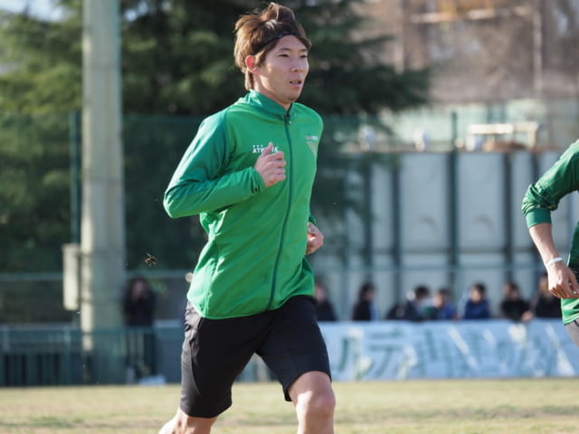 磐田から新加入の高橋祥平。2012シーズン以来、8年ぶりの復帰だ。
