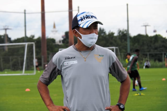 永井秀樹監督はツエーゲン金沢戦でシーズン前半をどう締めくくるか。　　　©TOKYO VERDY