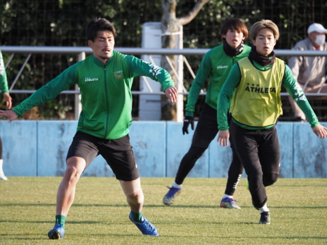 静岡キャンプ初日、若い選手たちは相変わらず元気。