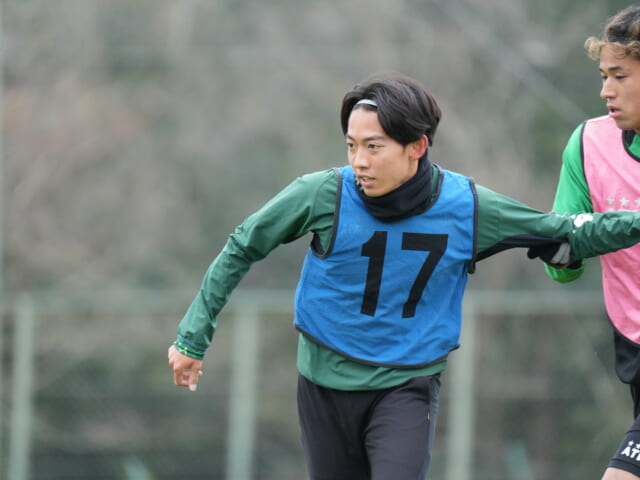 コンディションの問題で一時離脱していた永井颯太は戦列に復帰している。