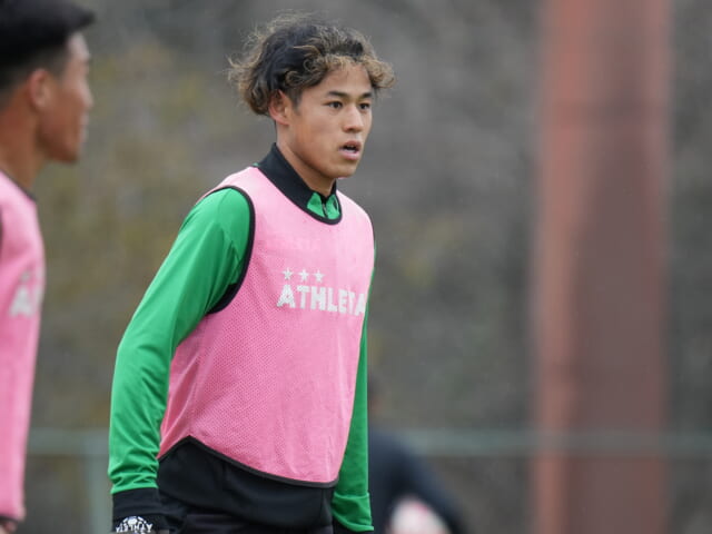 袴田裕太郎は今季初のメンバー入りを目指す。