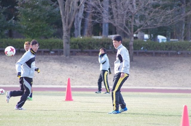 ポスト役には松田正俊ヘッドコーチがついた。
