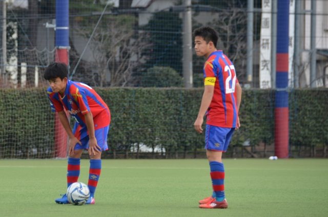 FC東京U-18の新キャプテン岡庭愁人（右）と久保建英（左）は、昨年J3に出場を果たした。